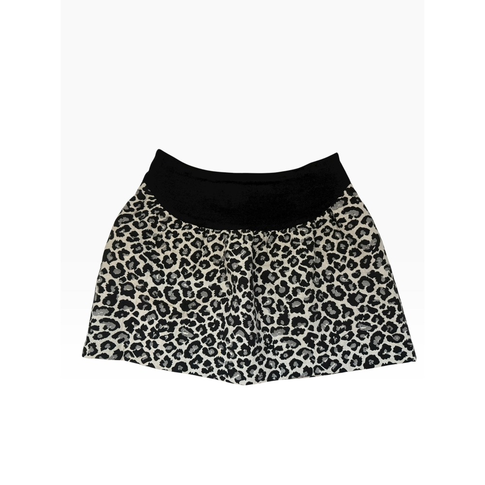 Vintage Body by Victoria Leopard Print Mini Skirt Y2K Size 6